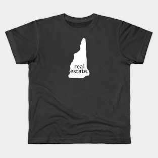 New Hampshire State Real Estate T-Shirt Kids T-Shirt